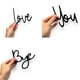 thumbnail image 3 of Wooden Crafts Art Letter Shape Valentine'S Day Atmosphere Decoration, 3 of 5