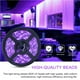 thumbnail image 3 of Advancent Cadena de luz LED Luz uniforme Tira flexible fluorescente Sin cableado Cadena de luz de fondo de TV con perlas LED para fiesta Oficina Iluminación navideña Advancent HA017458-00, 3 of 6