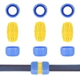 thumbnail image 1 of 3pcs Hose Repair Kit Hose Connector Hose Fitting Water Repair End Hose Mender Barbed Hose Extender Pipe Adapter, 1 of 5