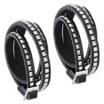 thumbnail image 5 of Leather Bracelet2pcs Adjustable Rivet Bracelet Multilayer Bracelet Wrist Decoration Reliable and Durable, 5 of 5