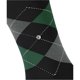 thumbnail image 4 of Calcetines de hombre Burlington - King, algodón, diseño de rombos, emblema del logotipo Negro/Gris/Verde 40-46, 4 of 4