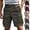 22# Army Green, variant on Cargo Shorts for Men Stretch Walking Hiker Shorts with Comfy Waistband Summer Casual Multiple Pockets Shorts Khaki 3XL