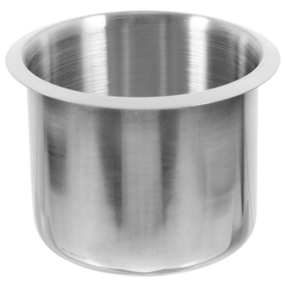 STRANDCHIC Car Cup Holder Insert Silver Durable Design Fits Various Cup Sizes