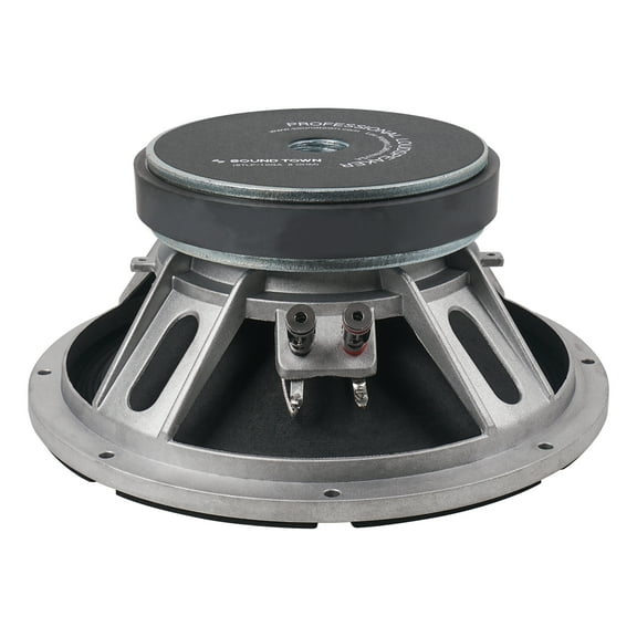 Sound Town 10" 250W Cast Aluminum Frame Woofer w/ 3" Voice Coil, Replacement Woofer for PA/DJ Speaker, Bass Guitar Cabinets (STLF-10GA)