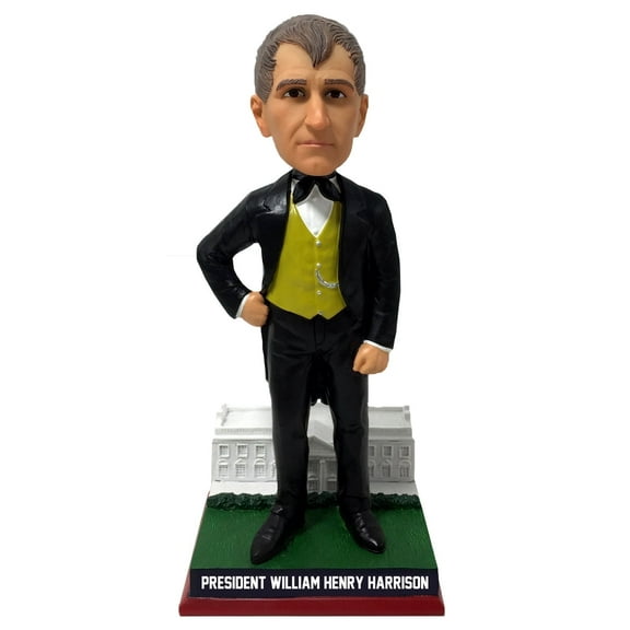 William Henry Harrison White House Base President Bobblehead Numbered to 1,840