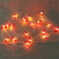 thumbnail image 2 of Vikakiooze 2022 2 Meters Christmas Lights 20 LED Snowflake String Lights Waterproof Lights For Patio Garden Party Home Xmas Decor Christmas Decorations, 2 of 7