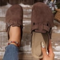 thumbnail image 4 of Women Comfort Cork Footbed Sandals, Slide Design for Beach Essentials, 4 of 10