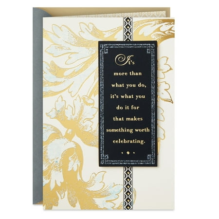 Hallmark Congratulations Card (You Deserve Everything You've Earned)