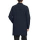 thumbnail image 3 of Abrigo Trench Chic para Hombre, de Un Solo Botón, Largo, Color Azul Marino, 3 of 8
