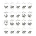 thumbnail image 4 of 20pcs Diy Handmade Craft Vintage Alloy Jewelry Accessory Heart Crown Pendant---Product code 36385, 4 of 5