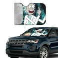 thumbnail image 4 of Rick And Morty Car Windshield Sun Shade Auto Front Window Sunshade Cover Block Uv Rays Sun Visor Protector Car Accessories For Car Truck Suv Medium, 4 of 9