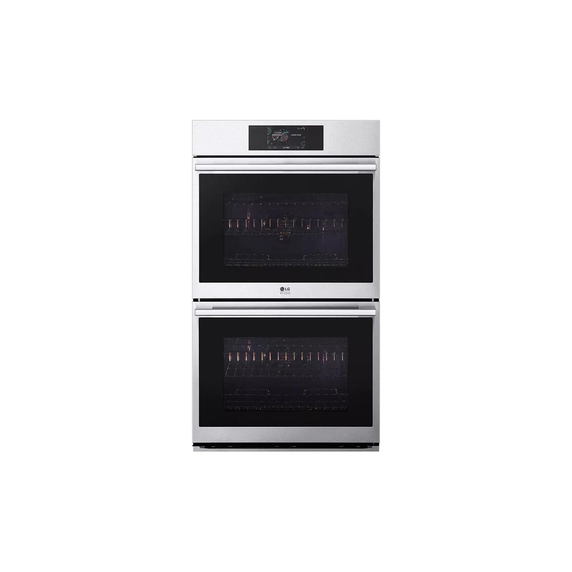 WDES9428F 30" Electric Double Wall Oven, 9.4 cu. ft. Total Capacity LCD Touch-Screen Control, Instaview, Steam Sous Vide, Air Fry
