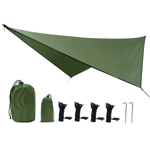 Mouche de Pluie pour Hamac Imperméable et Légère, Bâche de Tente pour Camping, Randonnée Sac à Dos, Randonnée