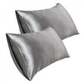 thumbnail image 4 of 20*25 Inch Satin Pillowcase, Imitation Silk Pillowcase (2pc), 4 of 9