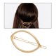 thumbnail image 5 of 3 Unidades Horquilla de cabellero Hueca Abrazadera de Cabello Forma Geométrica Clip de Aleación Herramienta de Peinado para Chica Hugo Horquilla geométrica para mujer, 5 of 10