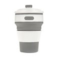 thumbnail image 1 of Taza de té de café de viaje portátil de 350 ml Tazas plegables de silicona Taza de beber plegable Taza de agua deportiva al aire libre Speravity JJ24617-04, 1 of 7