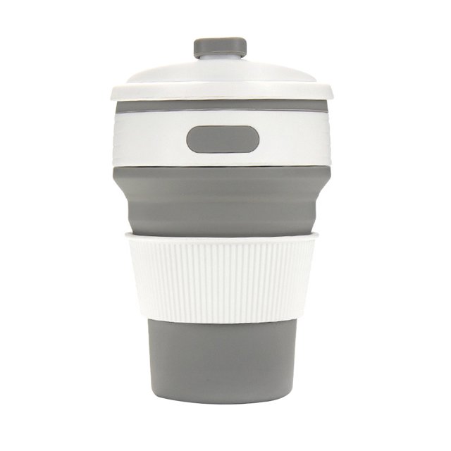 Taza de té de café de viaje portátil de 350 ml Tazas plegables de silicona Taza de beber plegable Taza de agua deportiva al aire libre Speravity JJ24617-04