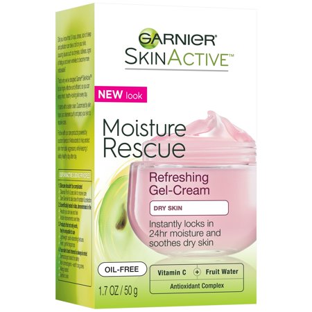 Garnier SkinActive Moisture Rescue Face Moisturizer, For Dry Skin, 1.7