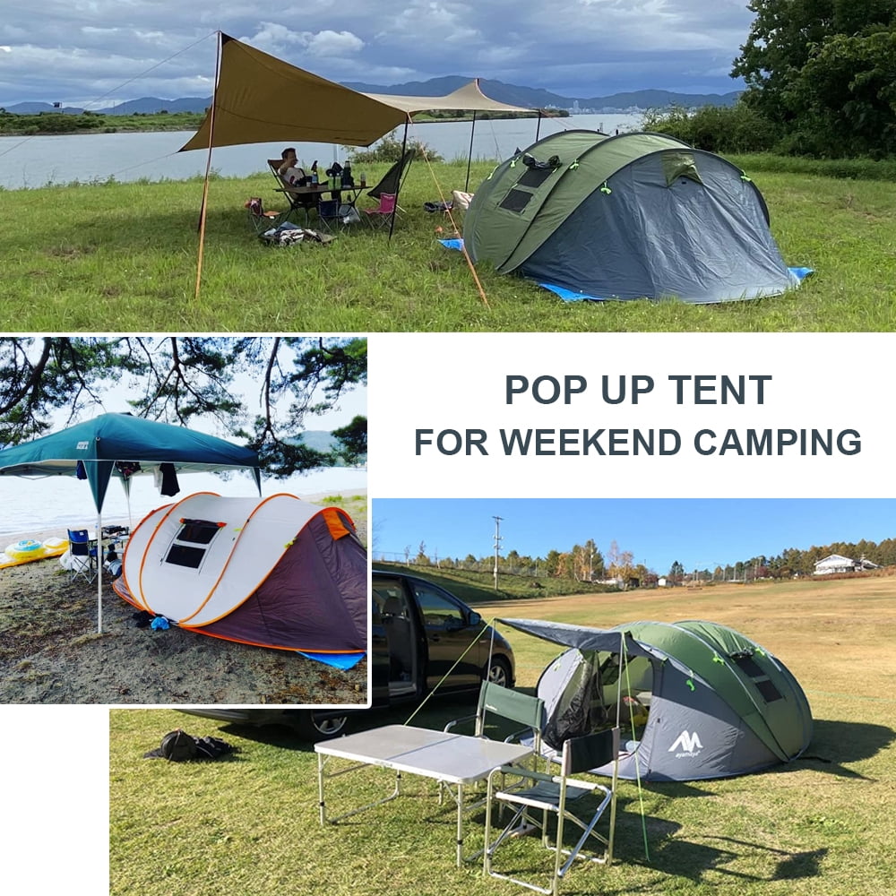 Ayamaya 6 Person Waterproof Camping Pop Up Tent