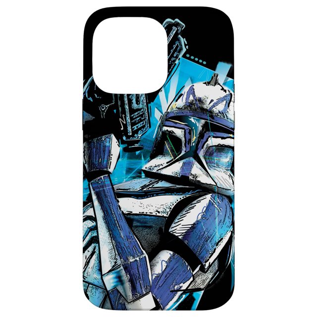 Funda para teléfono STAR WARS The Clone Wars Capitán Clon Rex iPhone 14 Pro Max
