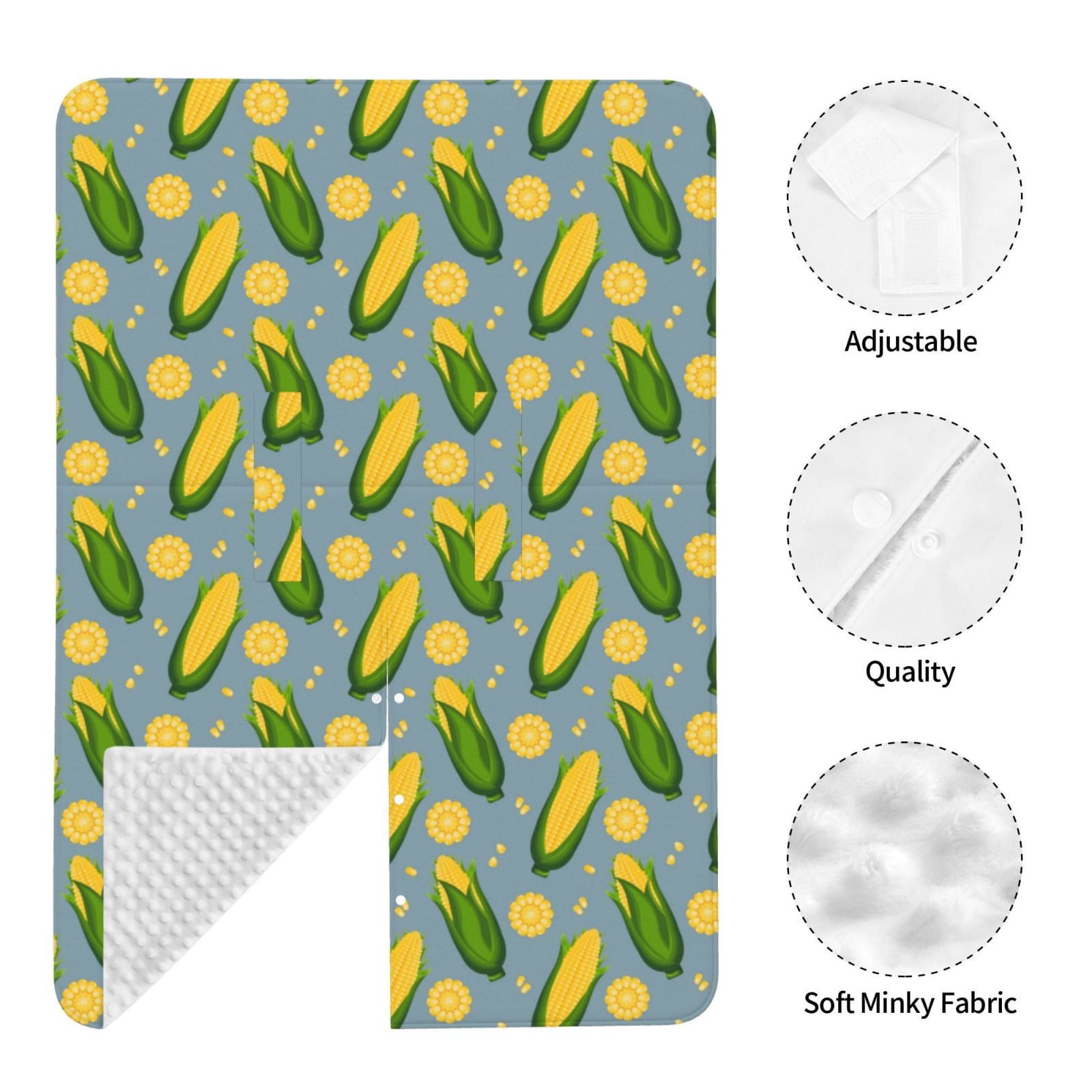 Car Seat Cover Baby - Corn On The Leaves Breathable Infant Car Seat Cover for Baby Carseat, Lightweight Comfort Baby Essentials Must Haves Newborn Stuff for Girl Boy