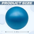 thumbnail image 2 of BESTSKY Exercise Ball,5.91in Balance Ball,Anti-Slip Birthing Ball,Blue, 2 of 7