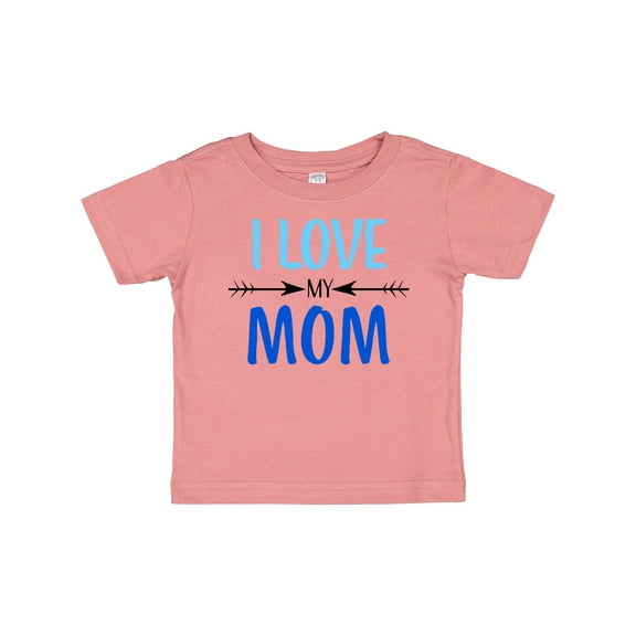Inktastic I Love My Mom Mothers Day Boys or Girls Baby T-Shirt