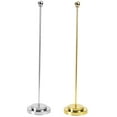 thumbnail image 4 of Raindrops 2Pcs House Flag Pole for Indoor Use with Golden Silver Finish and Stable Base, 4 of 8