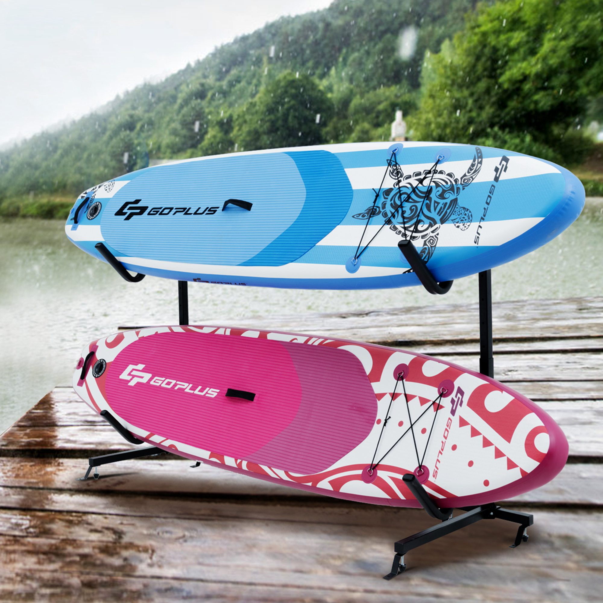 Surfboard Rack COR Surf Double Wall Rack – Heavy-Duty SUP