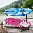thumbnail image 2 of Costway Heavy Duty Freestanding Kayak Rack Dual Storage Rack for SUP Height Adjustable, 2 of 10