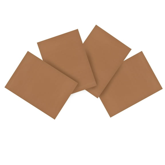 Mainstays 11.75" x 15.7" Baking and Grilling Mat, Copper, 4 Count