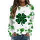thumbnail image 1 of Gibobby Sudaderas para mujer Sudadera con capucha de moda para mujer, camisa deportiva, informal de manga larga, camisa deportiva holgada de otoño (Verde, XL), 1 of 4
