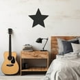 thumbnail image 2 of LaModaHome Exclusive Black Star Shadow In The Middle Metal Wall Art – Durable & Artistic Metal Wall Art for Home and Office Decor, Perfect for Any Interior Design Aesthetic, 2 of 5