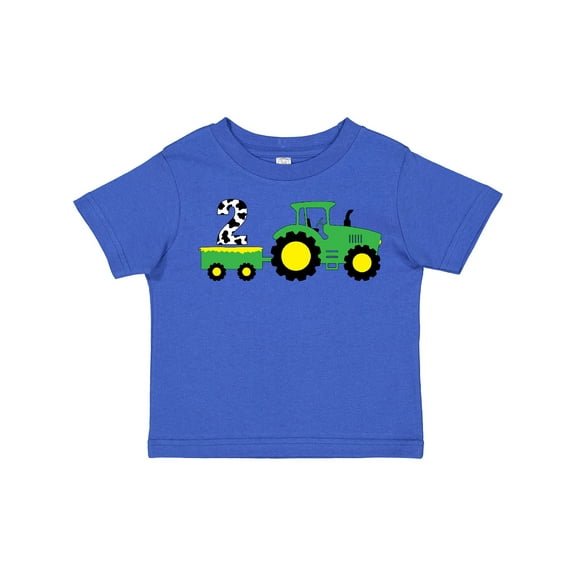 Inktastic Second Birthday Tractor Boys or Girls Toddler T-Shirt