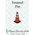 thumbnail image 3 of Traffic Cone Hard Enamel Pin | Clayton Jewelry Labs, 3 of 5