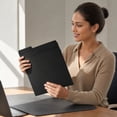 File Folders, 10 Pack Manila Paper Document Folders, A4 Paper Support ...