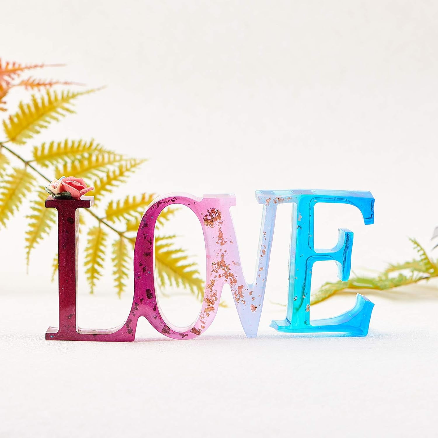 279PCS Love Home Resin Silicone Mold Resin Word Mould Epoxy Resin Moulds Jewelry Making Tool DIY