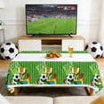 thumbnail image 4 of YiJuHui Soccer Football Party Tablecloth Waterproof Washable Rectangular Table Cover for Buffets Birthday Holiday Dinners Picnics Kitchen Decorations, 4 of 6