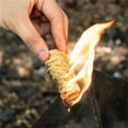 thumbnail image 6 of Wood Sticks Quick Lighting Outdoor Camping BBQ Grill Firewood Kindling Natural Wax Wooden Firestarters, 6 of 7