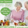 thumbnail image 2 of Jar Opener for Weak Hands Multi-Purpose Bottle & Jar Opener with Ergonomic Grip, Easy Lid Opener for Seniors & Low Hand Strength, Adjustable for Jars Bottles Caps, 2 of 8