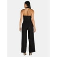 thumbnail image 2 of Attitude Unknown Women's Halter Vest and Wide Leg Pants Suit, 2-Piece, Sizes XS-XL, 2 of 4