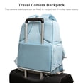 thumbnail image 3 of Riwcyla Cwatcun D75 pour Femmes Hommes Sac de Photographie pour Photographe Antichoc, Résistant, Résistant avec Sac Bandoulière Intégré Pochette pour Portable 14 Pouces Support Trépied pour Appareils Photo Reflex Numérique Nikon Sony, Taille M, 3 of 6