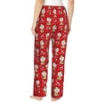 thumbnail image 3 of Daiia cute Christmas Moose Women's Sleep Pant with Pockets and Drawstring,Pajama Pants-XX-Large, 3 of 9