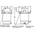thumbnail image 2 of Groco ARG Bronze Strainer with Plastic Basket, 2 of 2