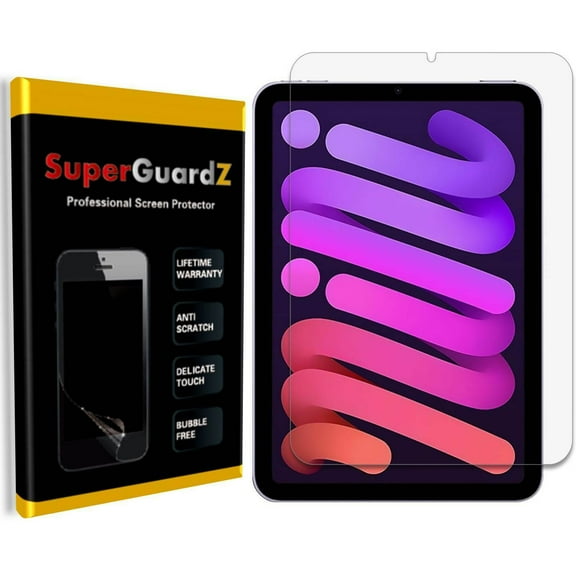 [2-PACK] For iPad Mini 7 (2024 Released) - SuperGuardZ Anti Blue Light [Eye Protection] PET Film Screen Protector, Anti-Scratch, Anti-Bubble