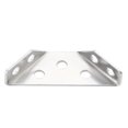 thumbnail image 3 of Código de ángulo multifuncional Soporte de ángulo de cama fijo de tres lados Muebles de mesa y silla Refuerzo de daño Conector Soporte de estante Código colgante trapezoidal, 3 of 3