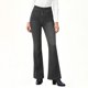 thumbnail image 4 of Pincandy Women's Solid Color Stretch Denim Leggings - 2 Pockets, Loose Wide Leg Fit, Perfect for Gym, Workout & Casual Wear, 4 of 7