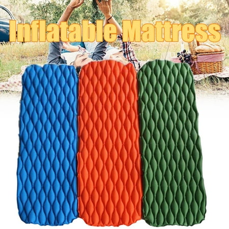 Portable Inflatable Mattress Outdoor Camping Pad Compact Sleeping Mat