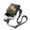 thumbnail image 3 of FOR U DESIGNS Cat Sling Bag for Women PU Leather Fanny Pack for Women Teens Cute Crossbody Bag for Travel Shopping Flower Chest Bags with Adjustable Strap Zipper Closure, 3 of 7