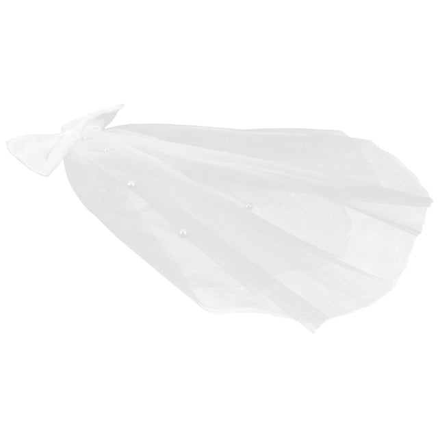 unbranded Accesorio De Velo Con Lazo Para Mascotas Ideal Para Bodas Y Celebraciones